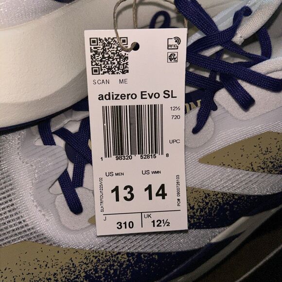 Adidas Adizero Evo SL Washington Huskies PE Running Shoes (JH6206) Men’s Size 13 - Picture 3 of 11